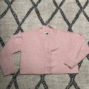 American Eagle Outfitters Dusty Pink Cardigan